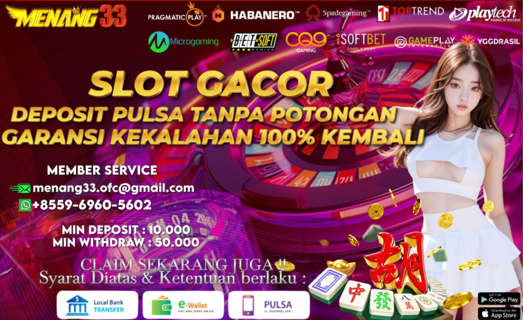 Panduan Game Slot di MENANG33