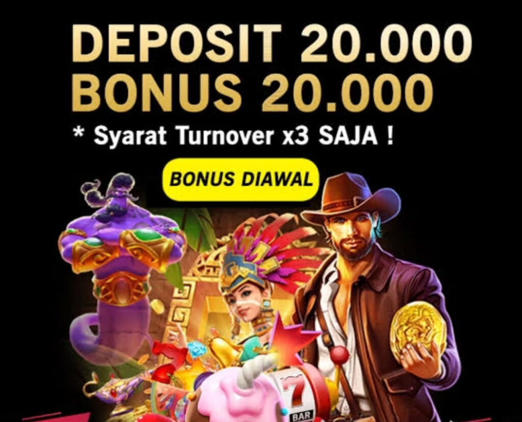 DEPO 20 BONUS 20